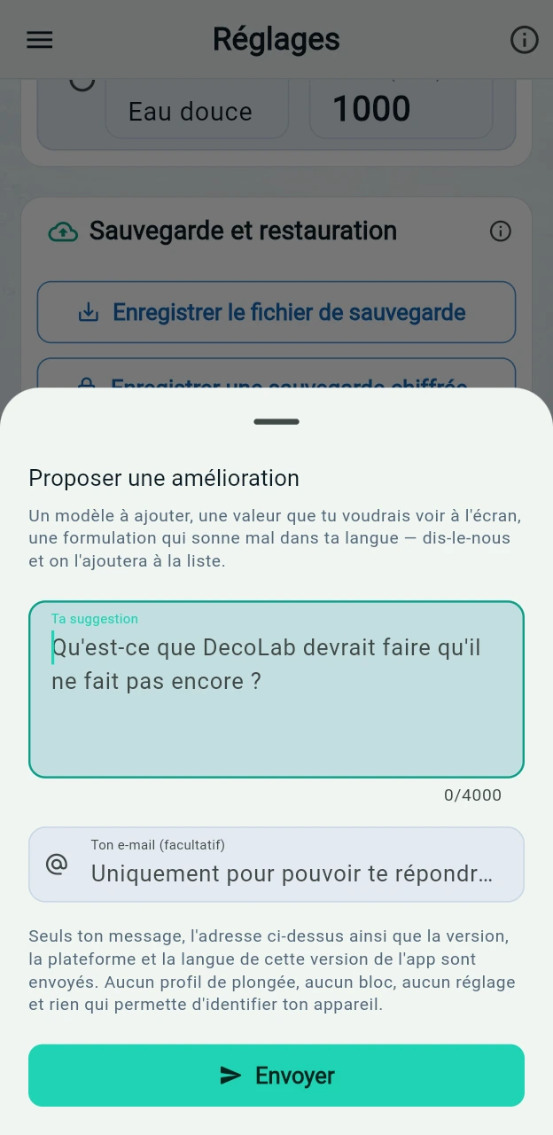 Quels paramètres par défaut mes calculs utiliseront-ils ?