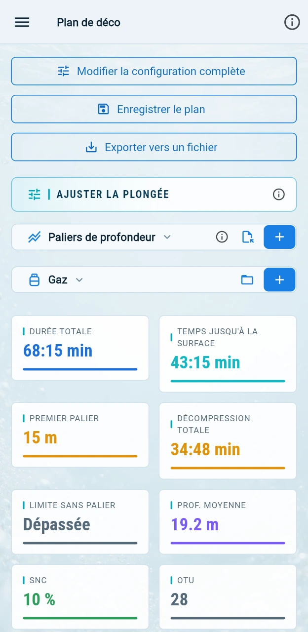 Ordinateur de plongée