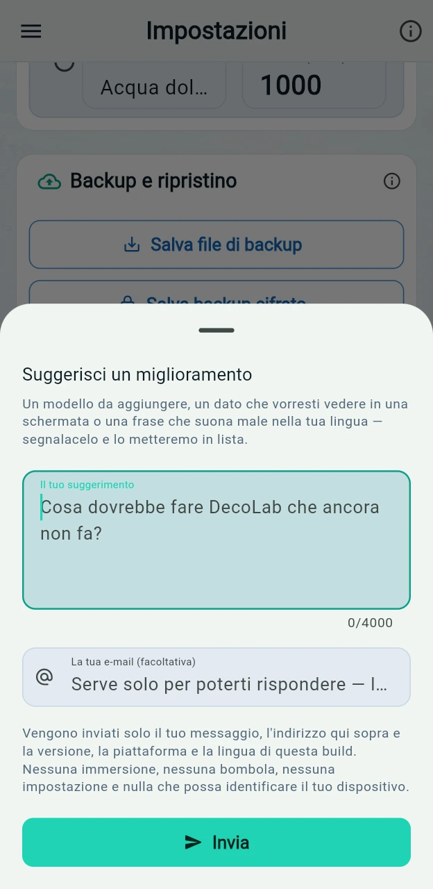 Quali valori predefiniti useranno i miei calcoli?