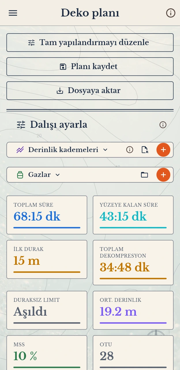 Deniz haritası